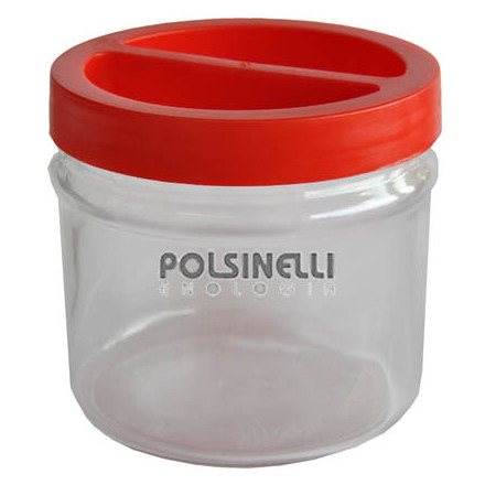 1 L glass jar with screw cap (12 pieces)