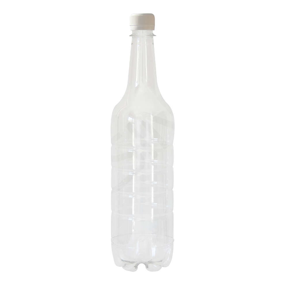 1 L PET bottle Bordolese Plus whit cap (195 pcs)