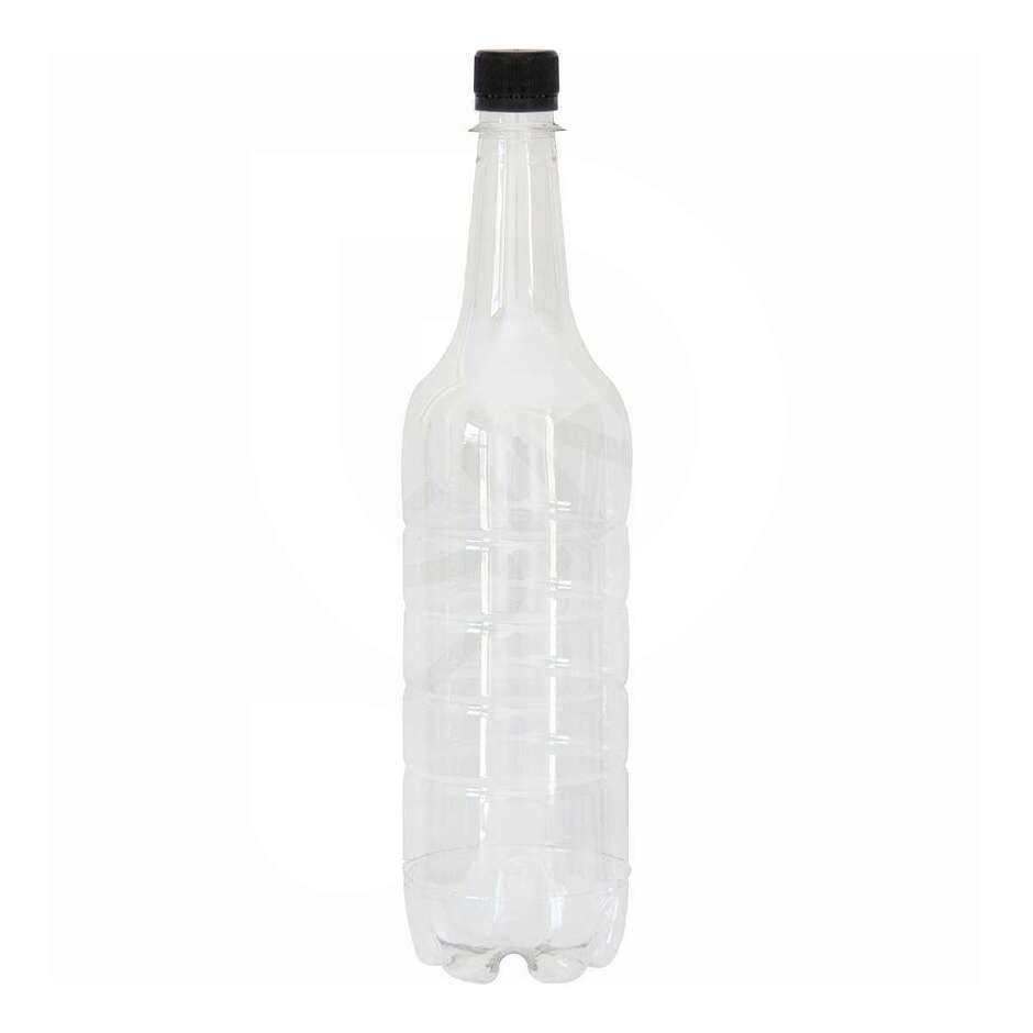 1 L PET bottle Bordolese Plus whit cap (203 pcs)