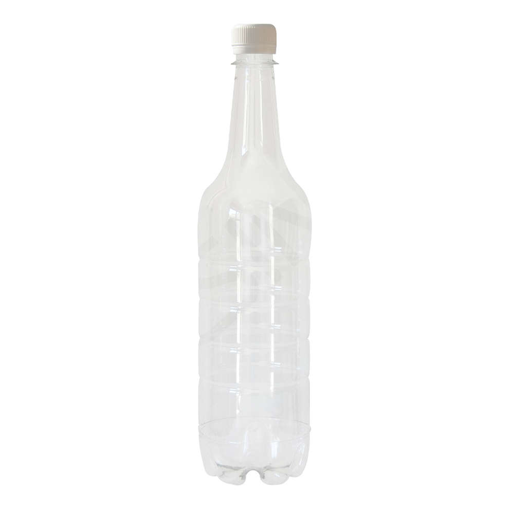 1 L PET bottle Bordolese Plus whit cap (203 pcs)