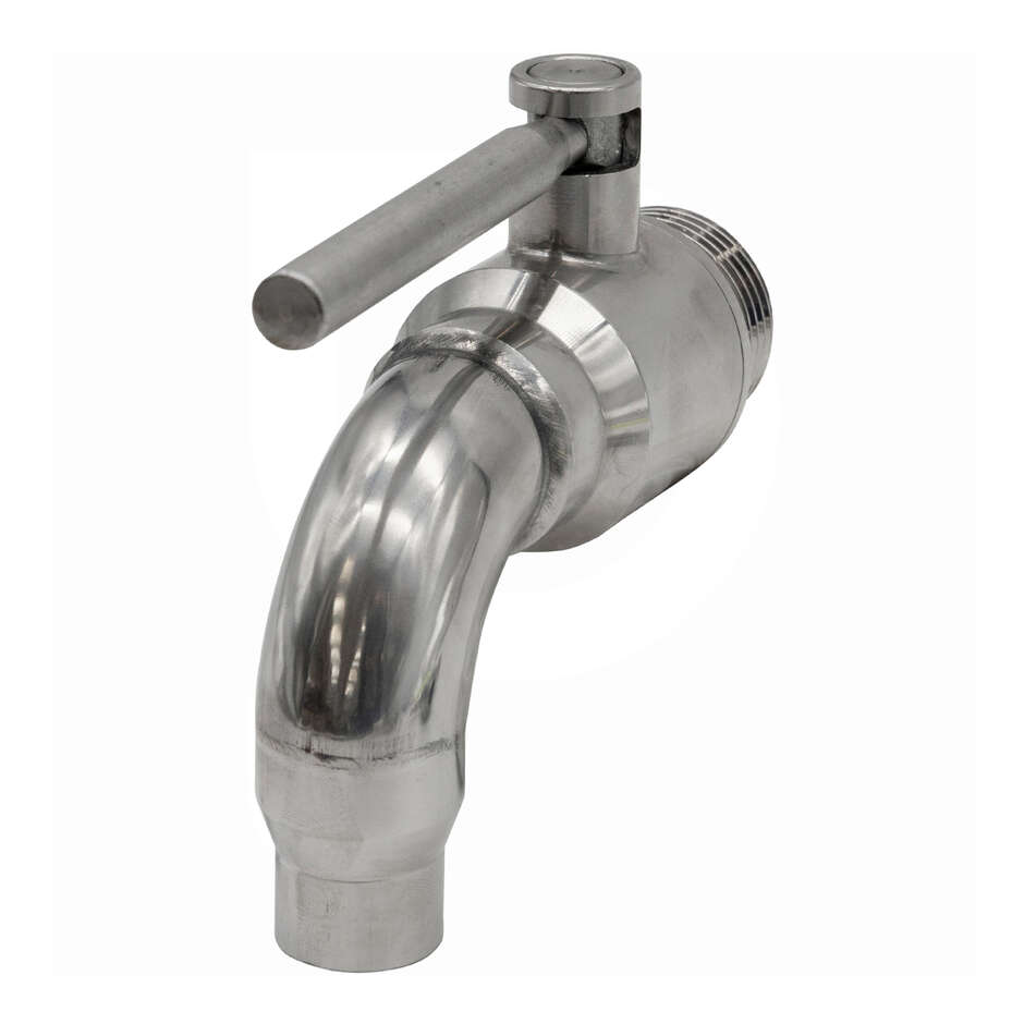 1" stainless steel spigot for wine