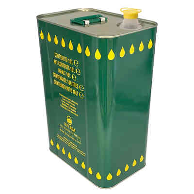 10 L olive oil tin can (4 pieces)