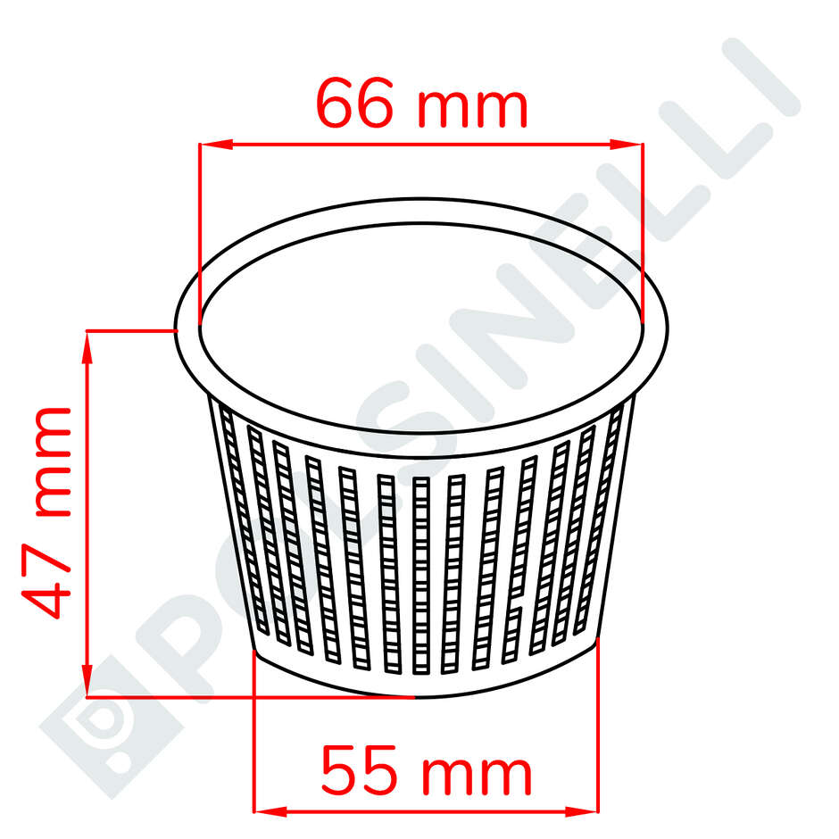100/120 gr cheese/whey cheese mould