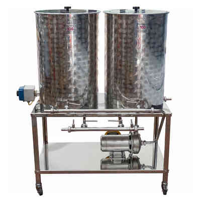 100 CIP Washing system with resistance heater - 2 Tanks  