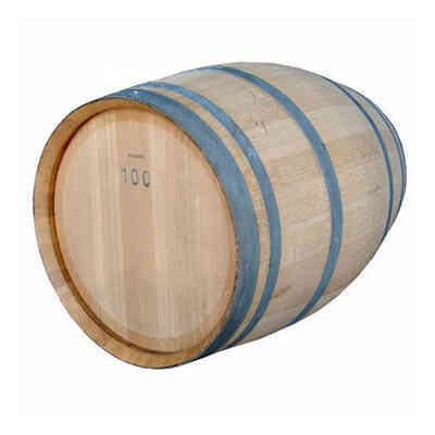 100 L regenerated oak barrel inside and outside