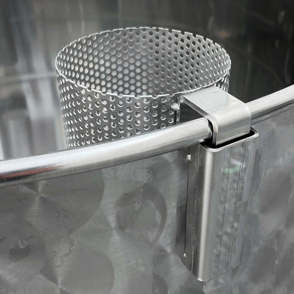 150 L Edelstahl Bottich