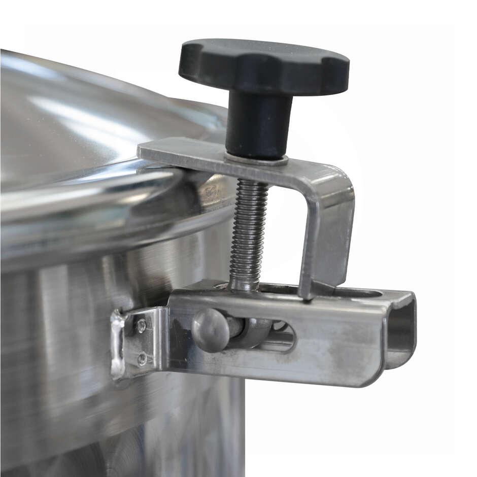 150 L Edelstahl-Kegeltank 10° für Weinherstellung mit Kühlung