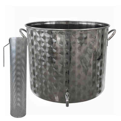 150 L stainless steel wine tub for wine marc