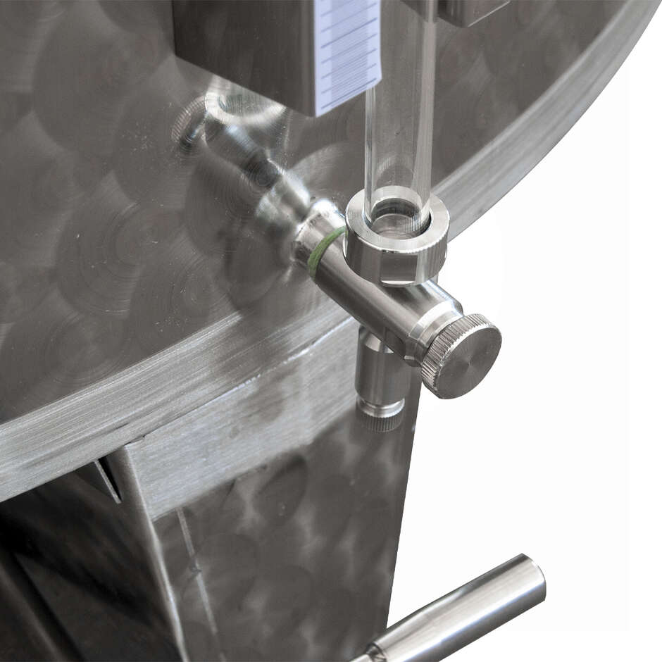 1500 L Vermischungstank mit 10° konischem Boden 