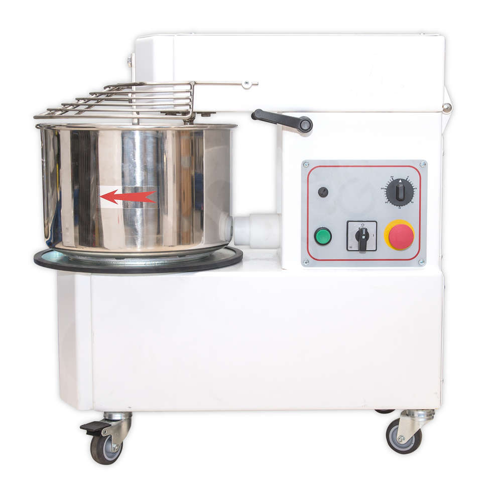 18 kg spiral kneading machine with removable bowl