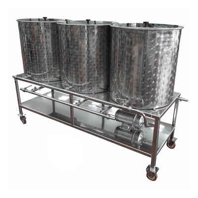 200 CIP Washing system with Resistance heater