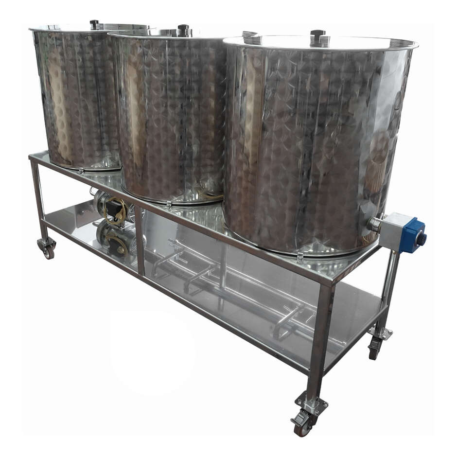 200 CIP Washing system with Resistance heater