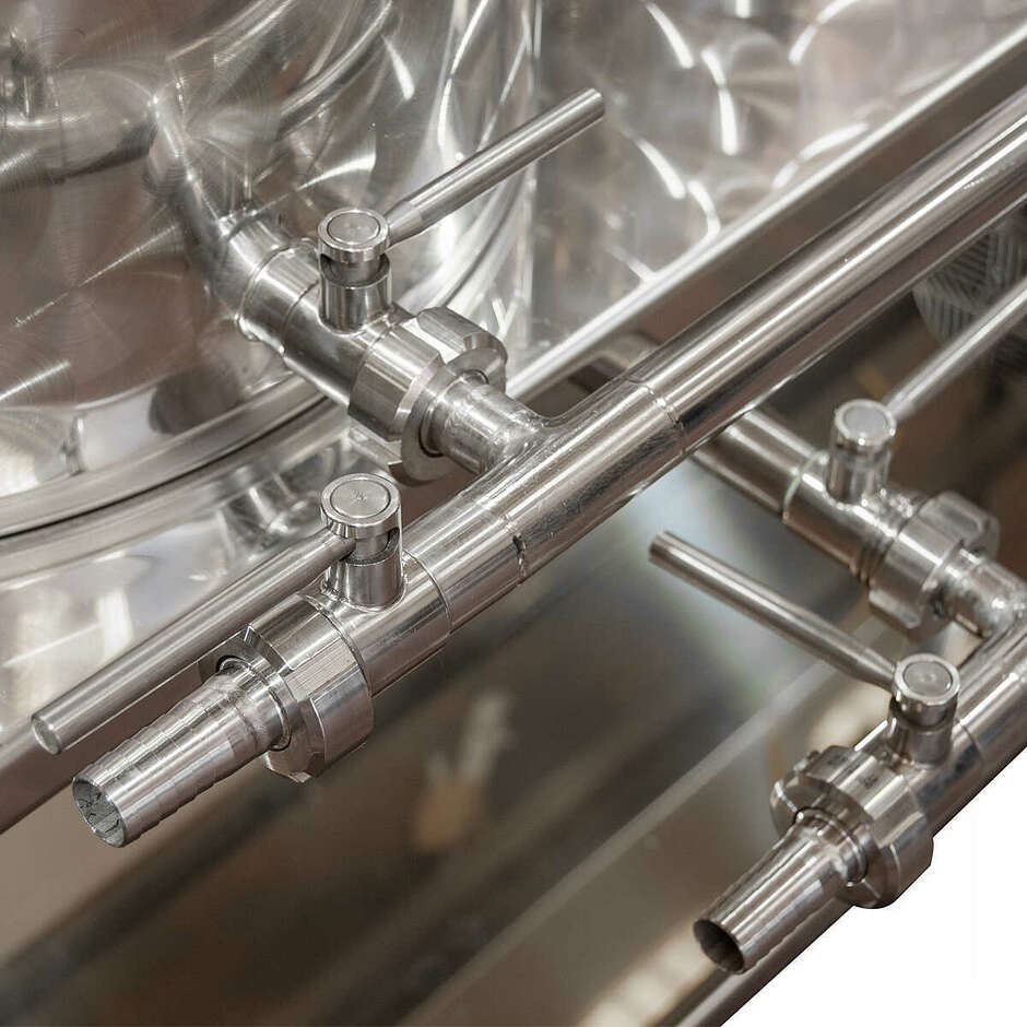 200 CIP Washing system with Resistance heater