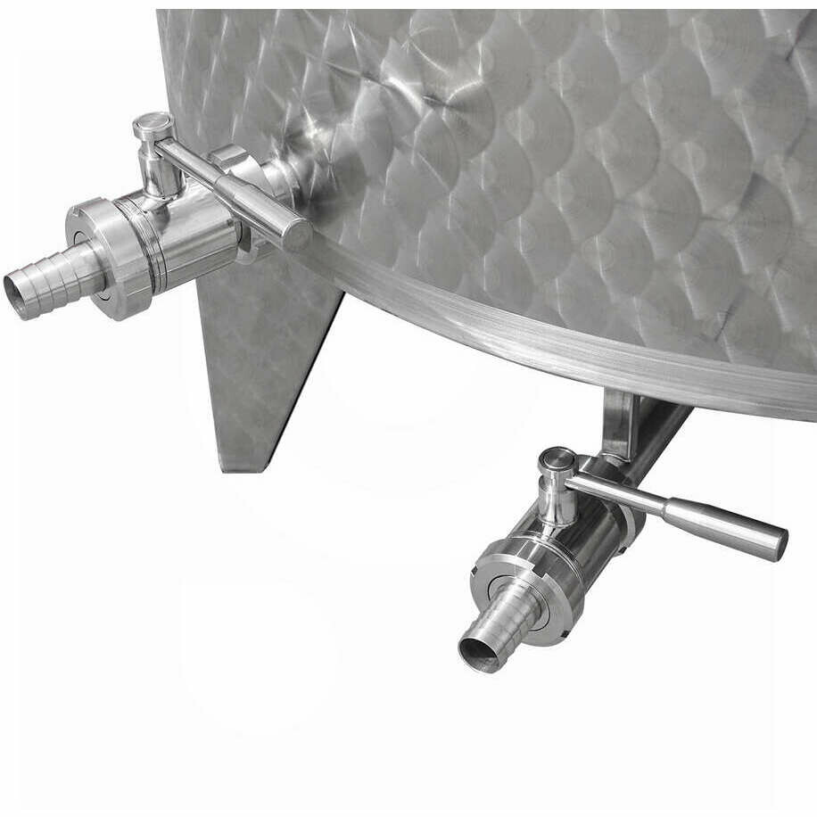 200 L Edelstahl Mazeration Fass mit konischem Boden 