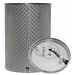 200 L stainless steel wine tank with air floating lid