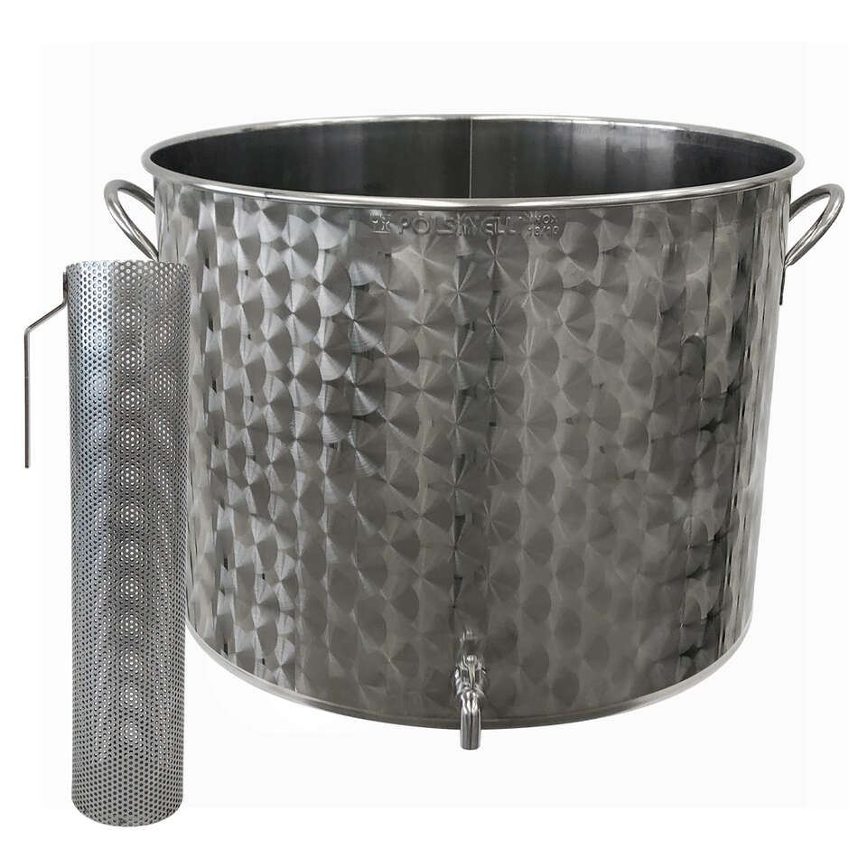200 L stainless steel wine tub for wine marc