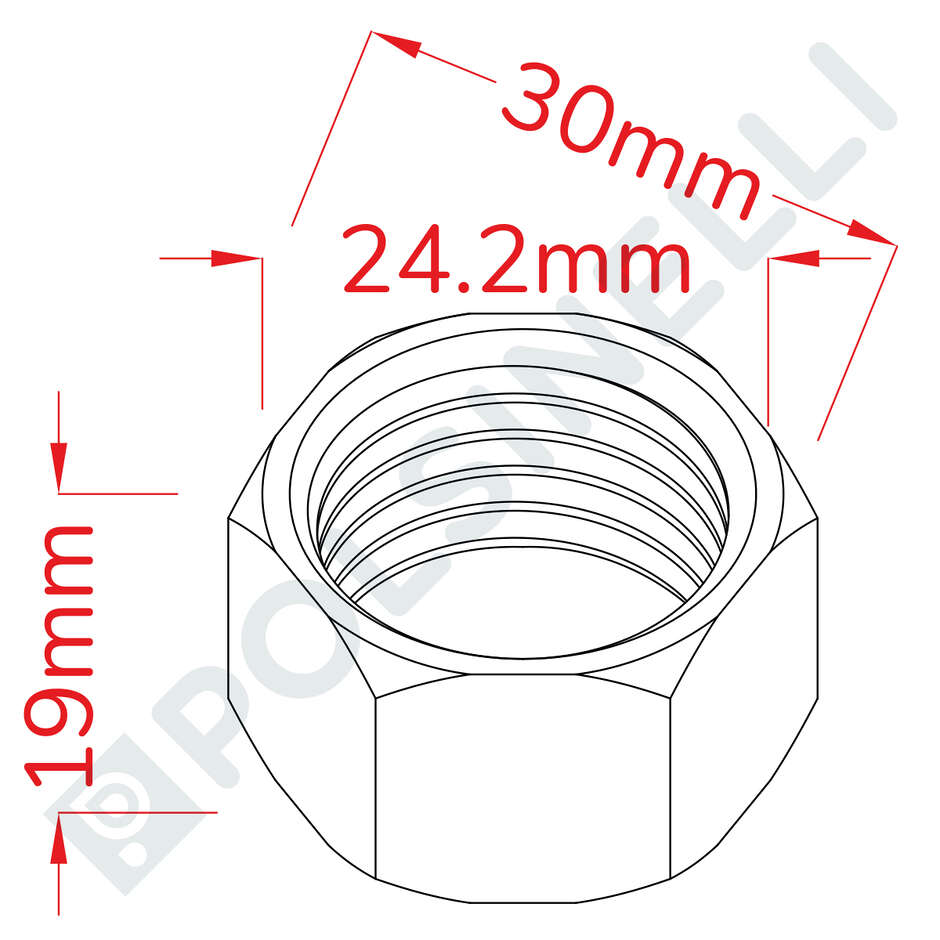 3/4" female cap