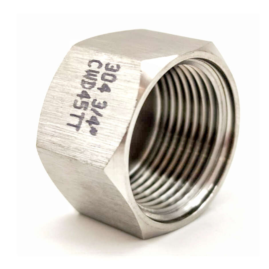 3/4" female cap