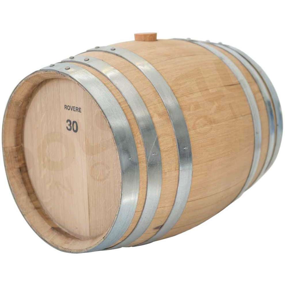 30 L regenerated oak barrel inside and outside