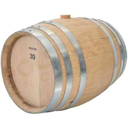 30 L regenerated oak barrel inside and outside