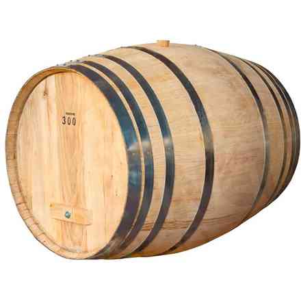300 L regenerated inside and outside oak barrel with manhole