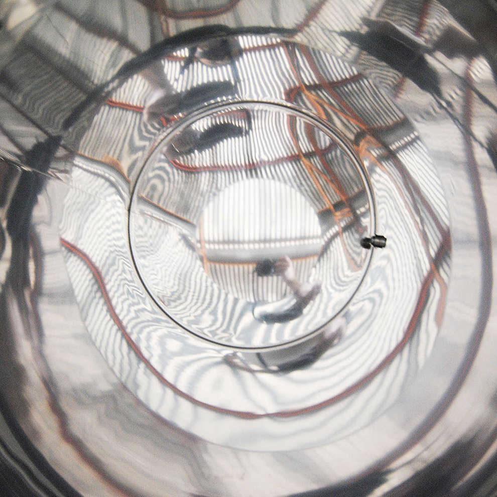 35 L stainless steel wine tank with oil floating lid