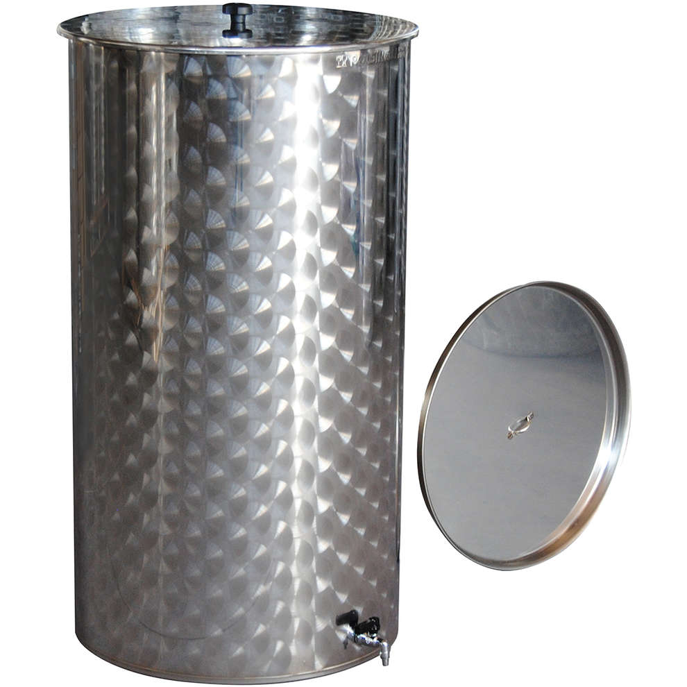 400 L stainless steel wine tank with oil floating lid