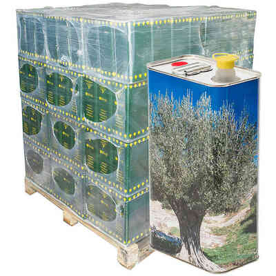 5 L olive oil tin can Albero with red breather cap (288 pcs)