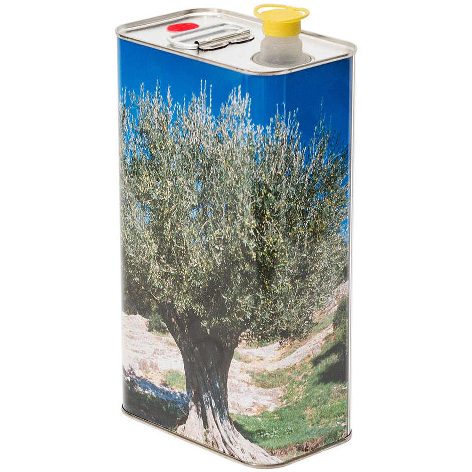 5 L olive oil tin can Albero with red breather cap (288 pcs)