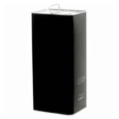 5 L olive oil tin can matt black (16 pieces) 