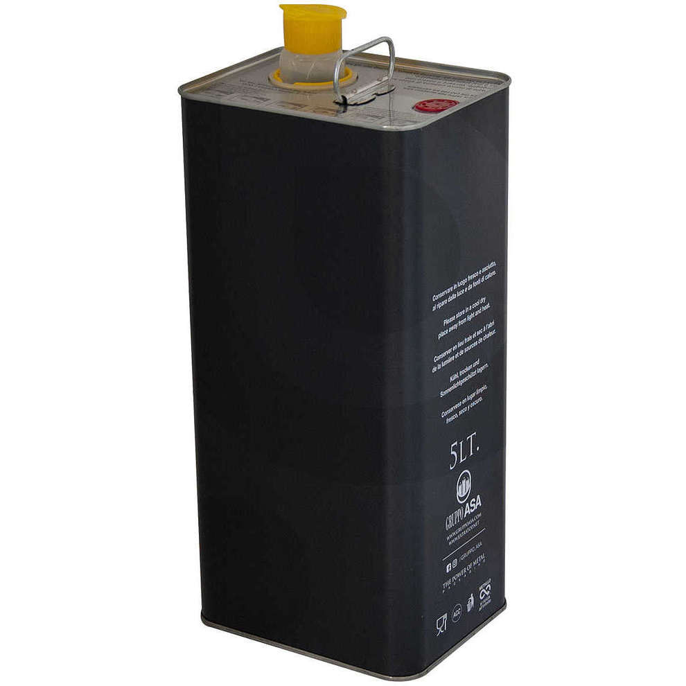 5 L olive oil tin can with red breather cap (288 pcs) 