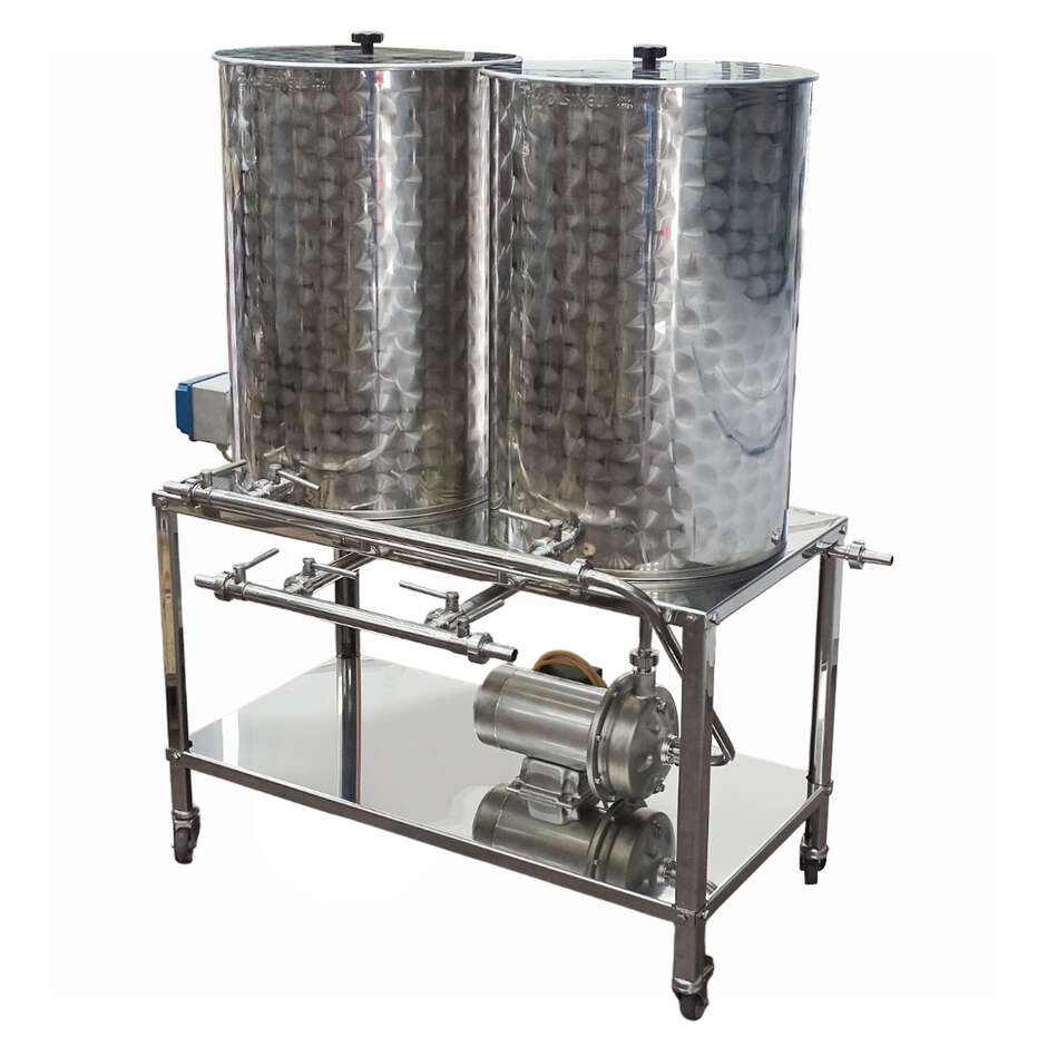 50 CIP Waschenanlage mit Heizstab - 2 Tanks 