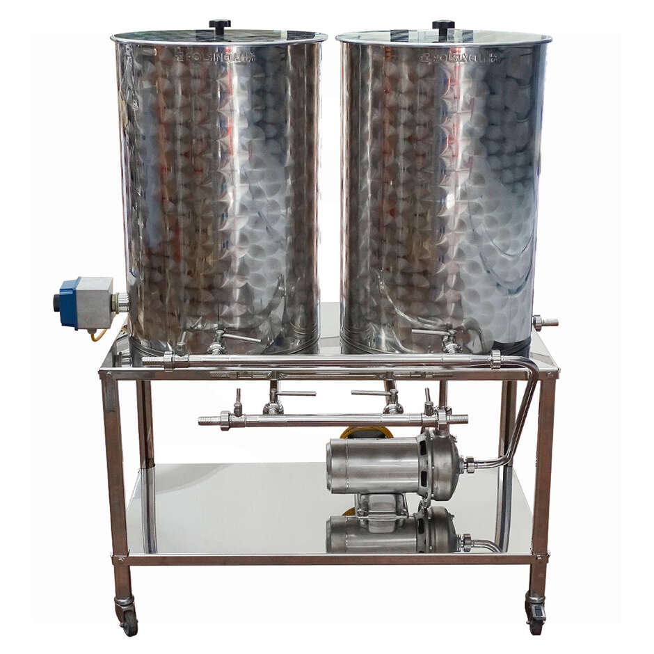 50 CIP Washing system with resistance heater - 2 Tanks 
