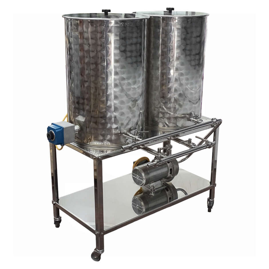 50 CIP Washing system with resistance heater - 2 Tanks 