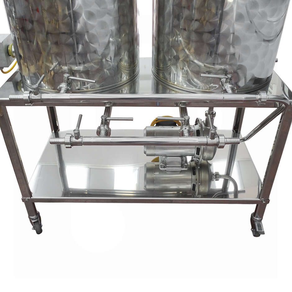 50 CIP Washing system with resistance heater - 2 Tanks 