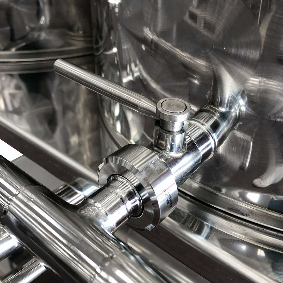 50 CIP Washing system with resistance heater - 2 Tanks 