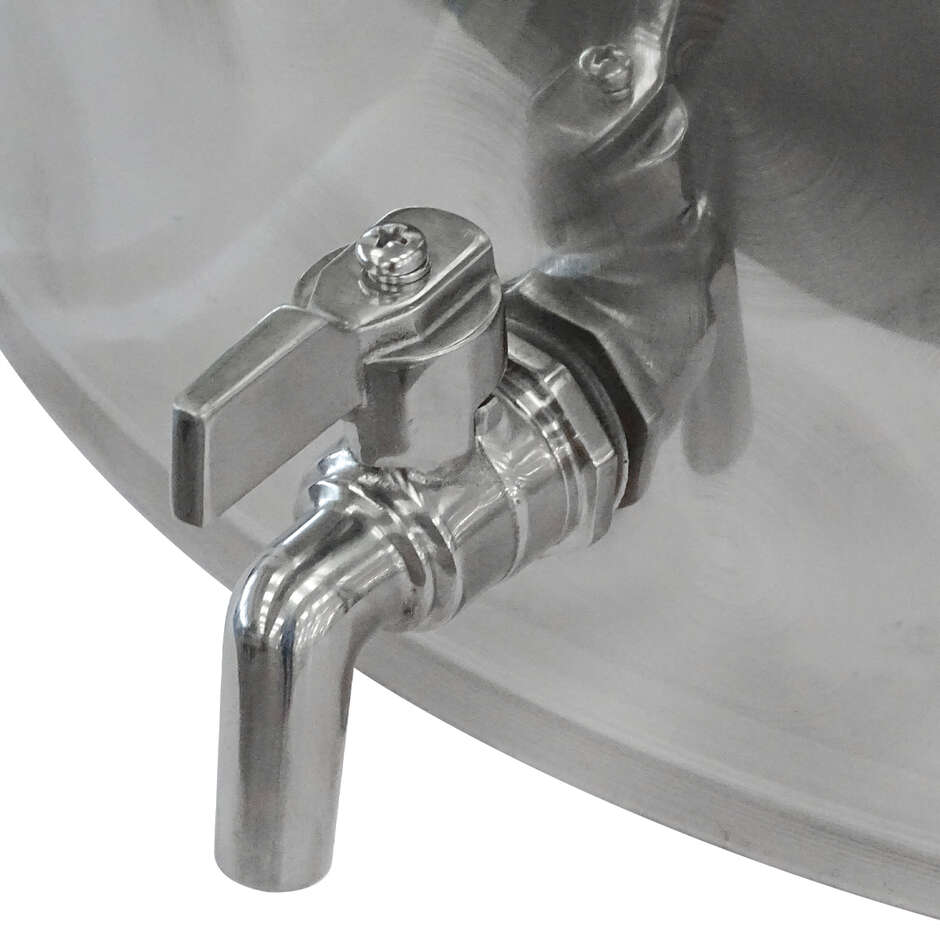 50 L Edelstahl Gärfass für Bier mit Handgriffen