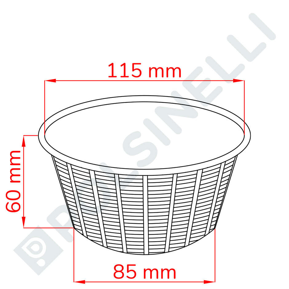 Форма для сыра/рикотты 500 г