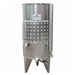 500 L Refrigerated cone bottom stainless steel tank with air floating lid
