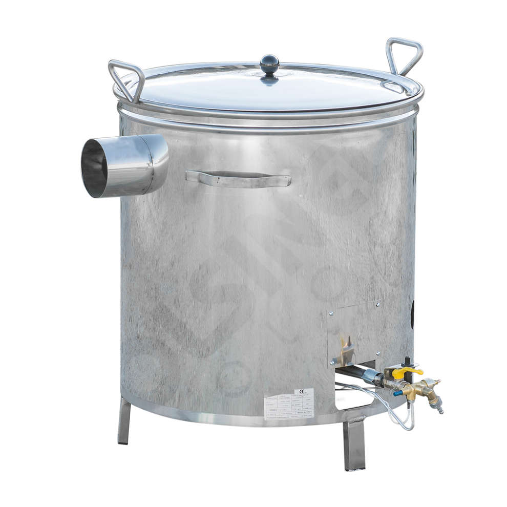 55 L stainless steel gas cooking cauldron