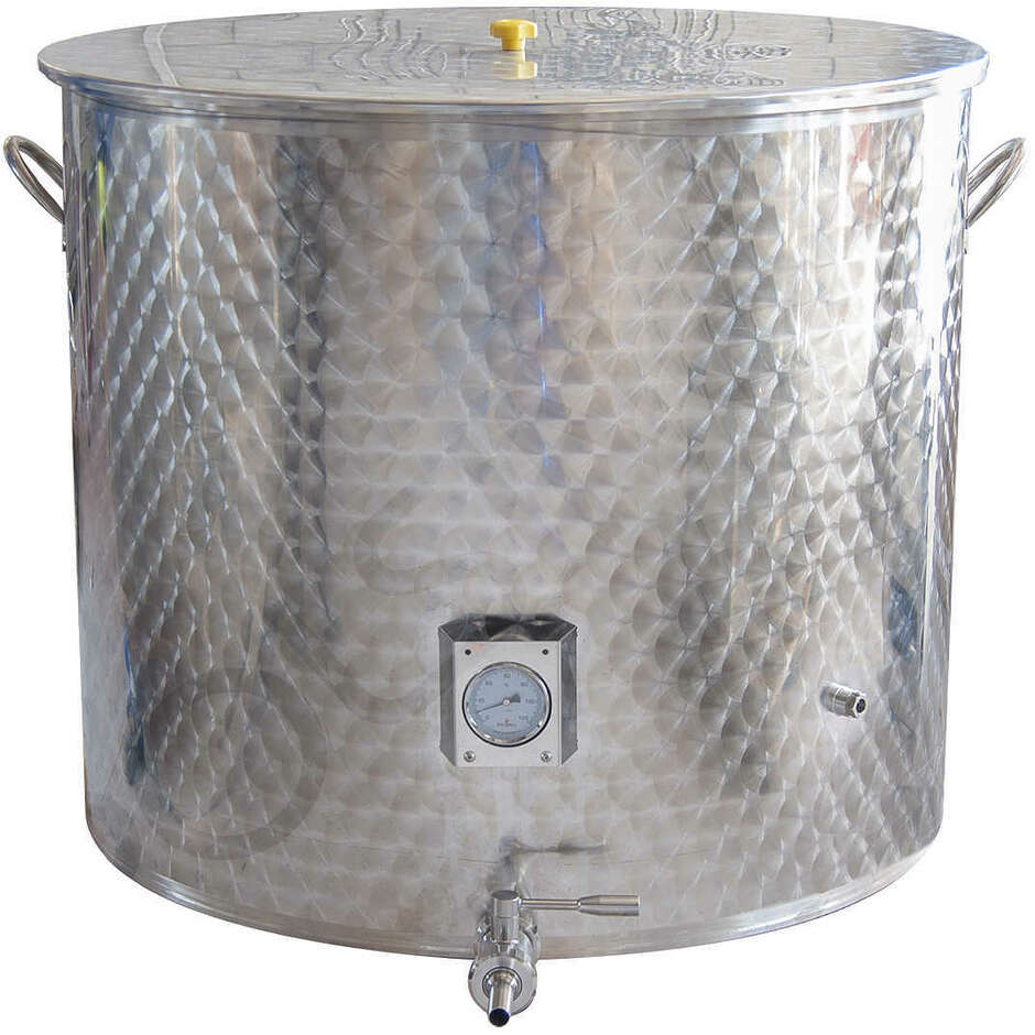 660 L pot for beer brewing