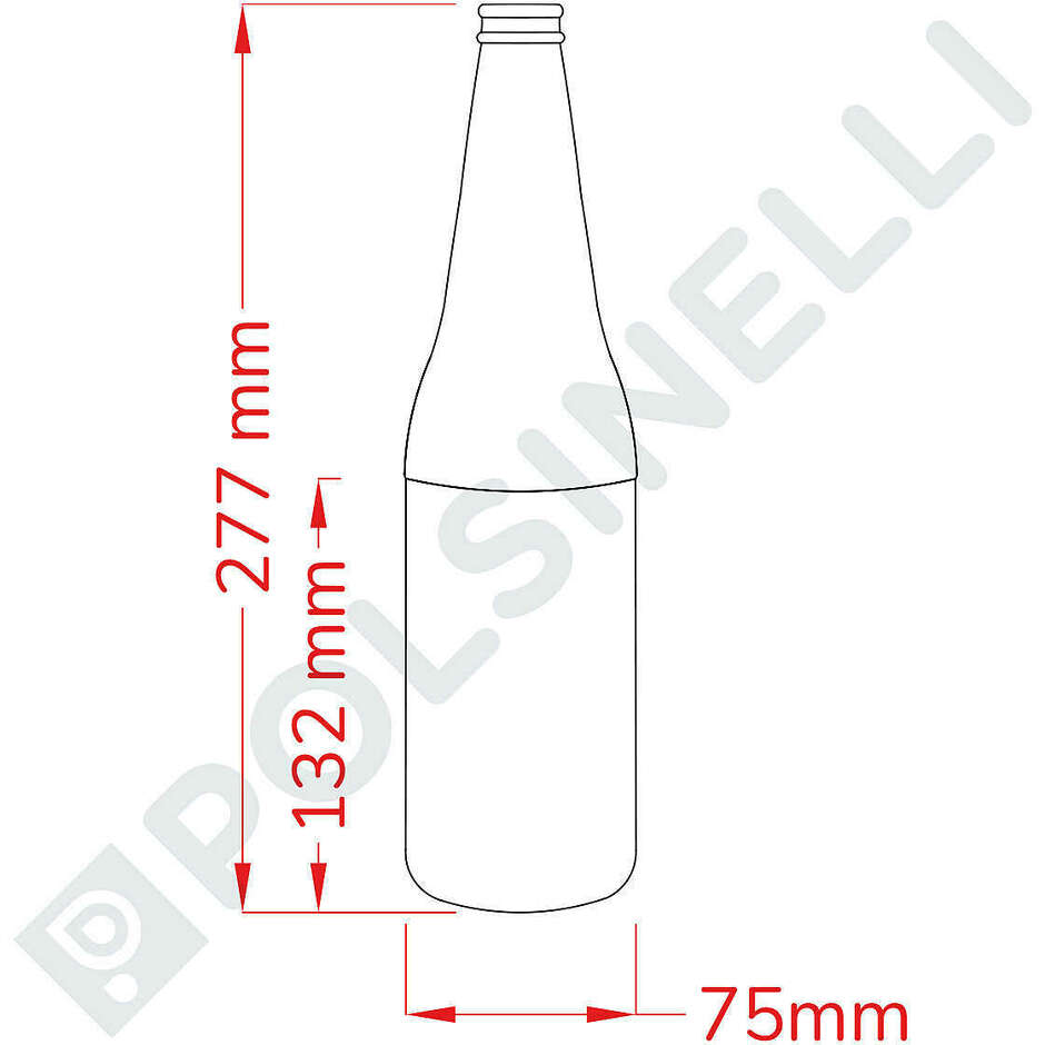 660 ml Alto bottle for beer (800 pcs)