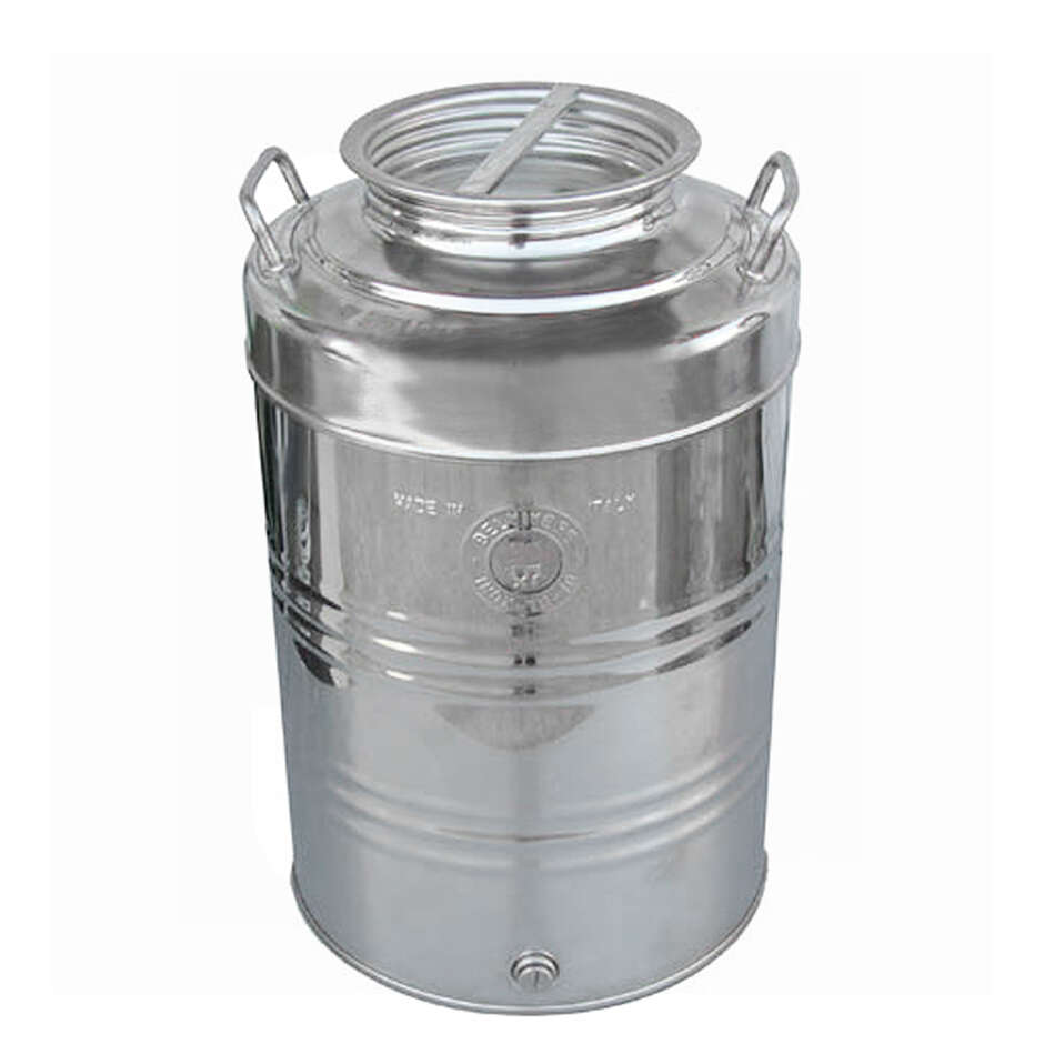 75 L Stainless Steel Drum with Grafted Bottom