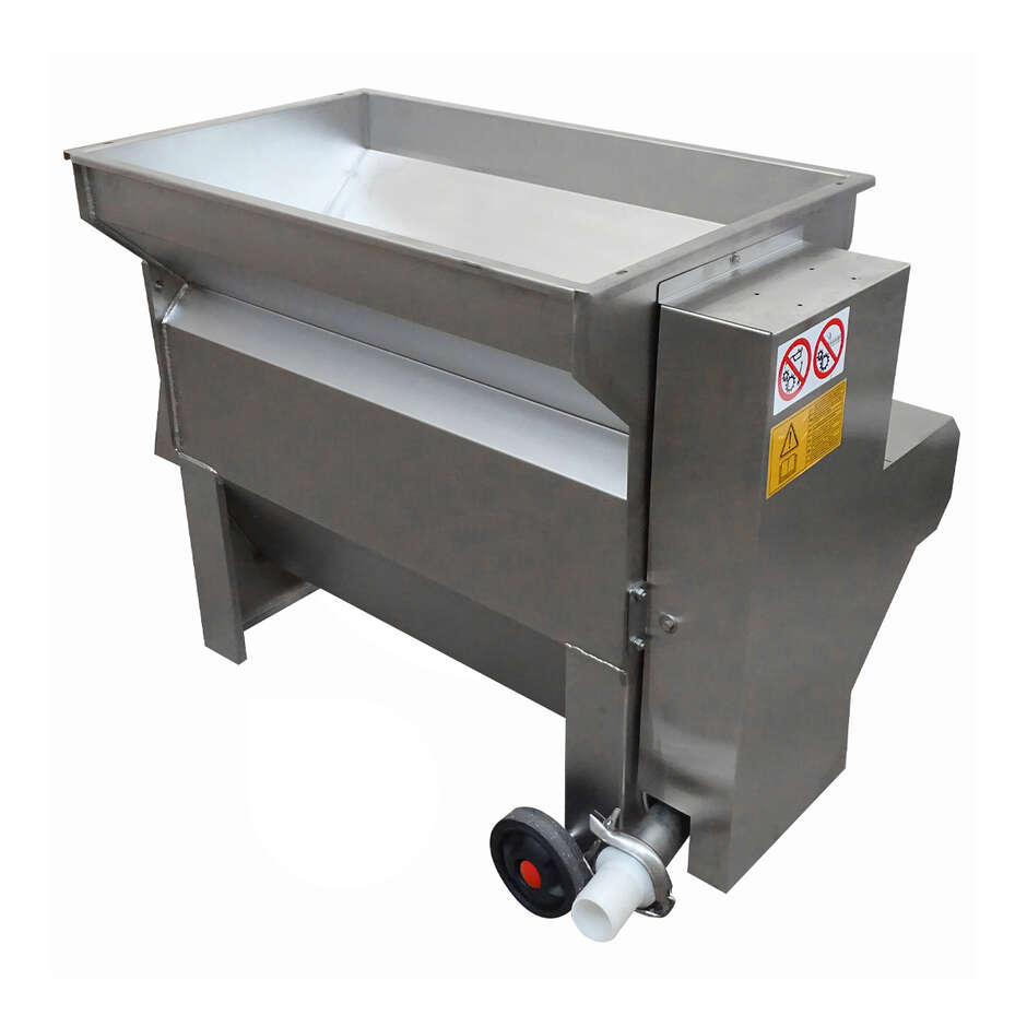 Abbeermaschine Fibreno 25 aus Edelstahl mit Pumpe