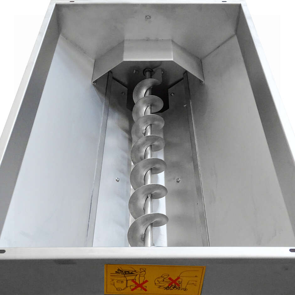 Abbeermaschine Fibreno 25 aus Edelstahl mit Pumpe