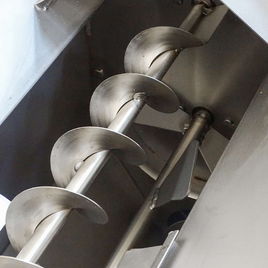 Abbeermaschine Fibreno 25 aus Edelstahl mit Pumpe