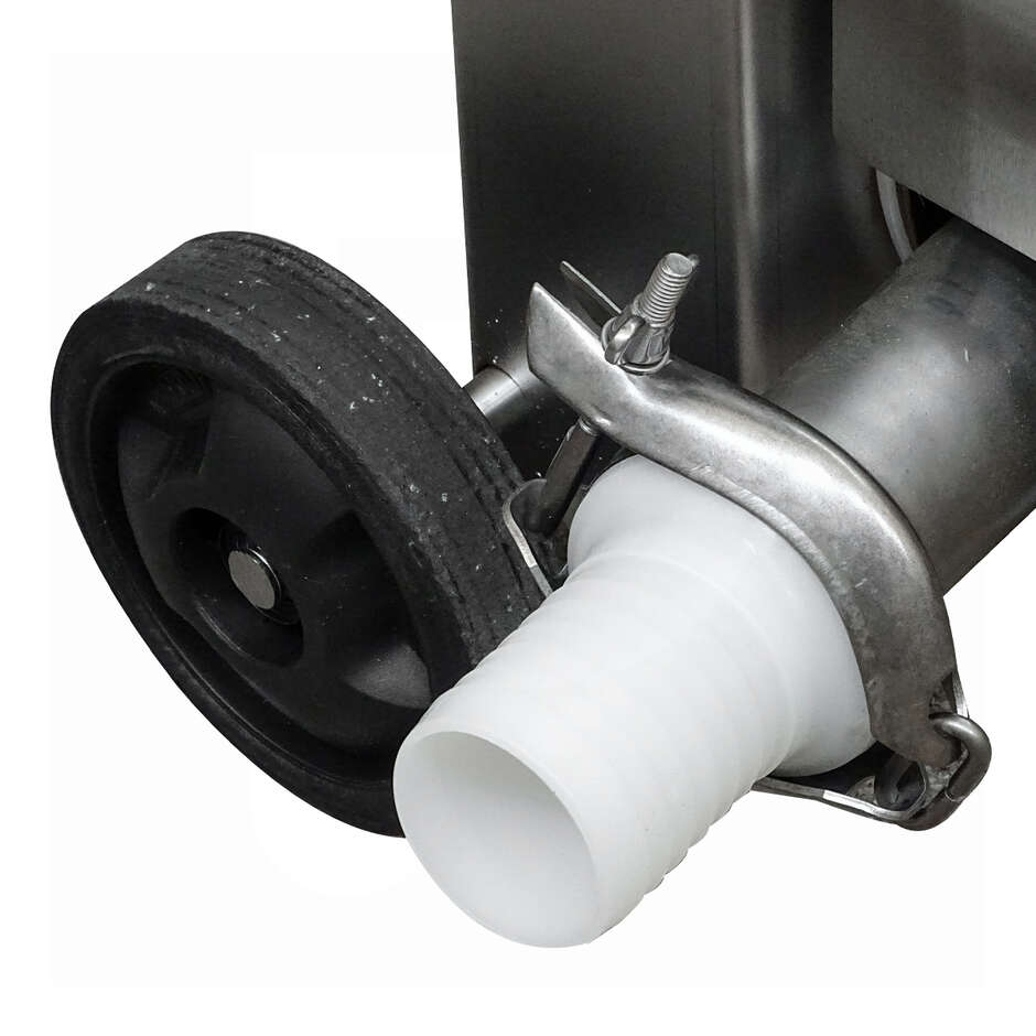 Abbeermaschine Fibreno 25 aus Edelstahl mit Pumpe