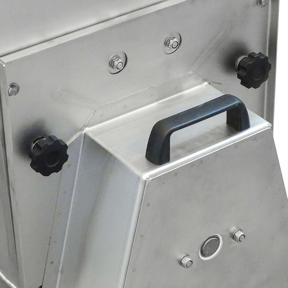 Abbeermaschine Fibreno 25 aus Edelstahl mit Pumpe