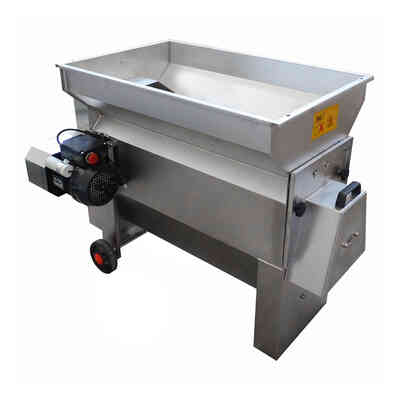 Abbeermaschine Fibreno 25 aus Edelstahl mit Pumpe