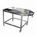 Abtropftisch aus Edelstahl 1200X800